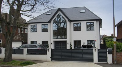 Double storey extension
