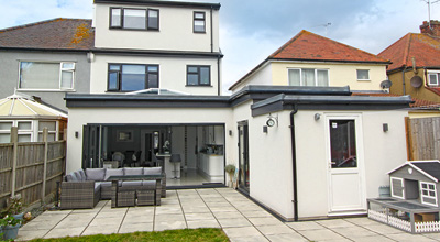 Rear and side extensions
